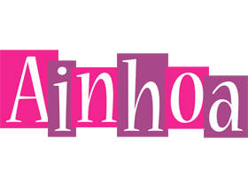 Ainhoa whine logo