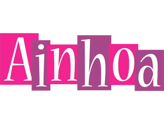 Ainhoa whine logo