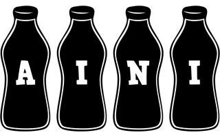 Aini bottle logo