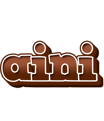 Aini brownie logo