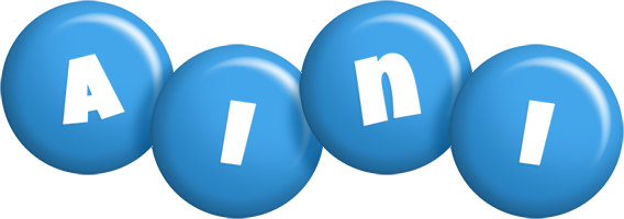 Aini candy-blue logo