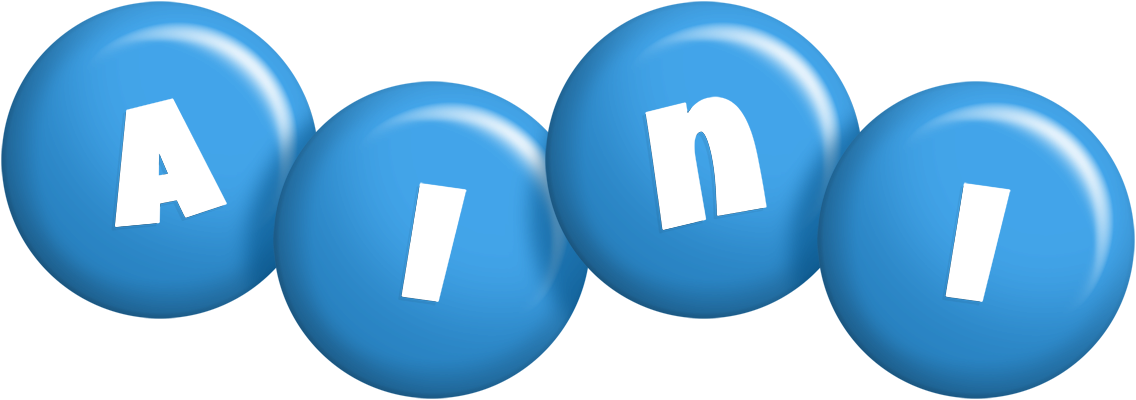 Aini candy-blue logo