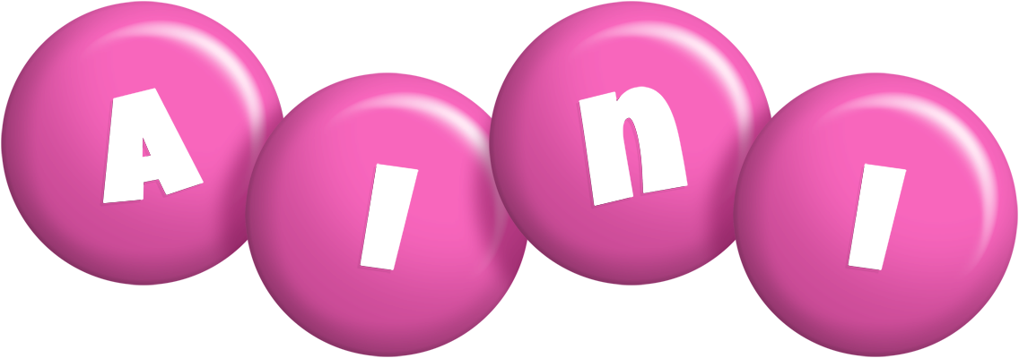 Aini candy-pink logo