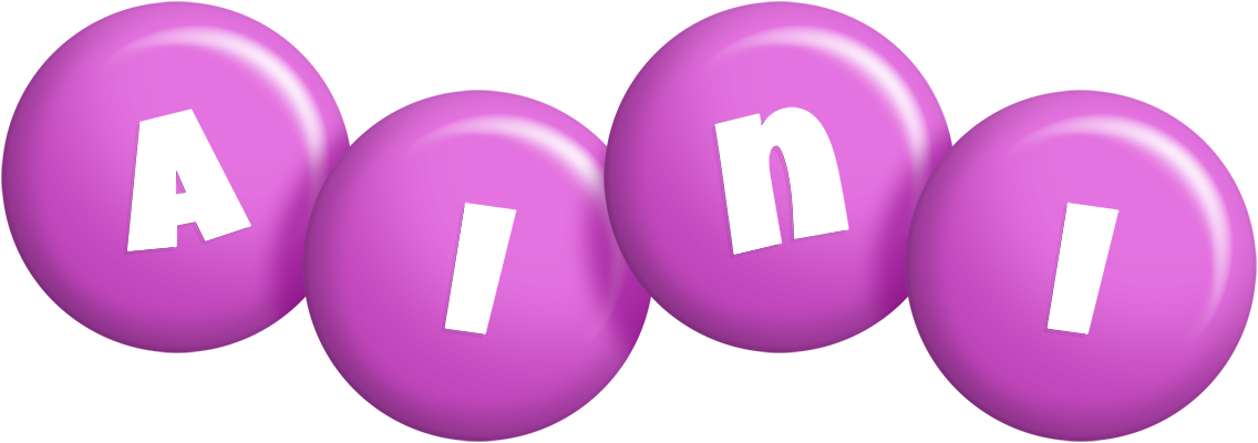 Aini candy-purple logo
