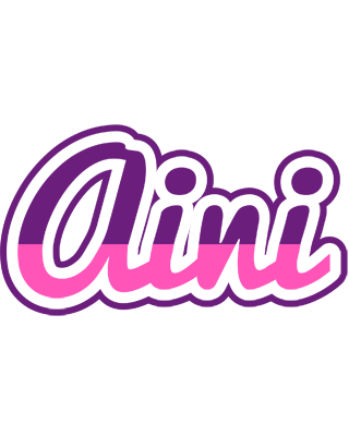 Aini cheerful logo