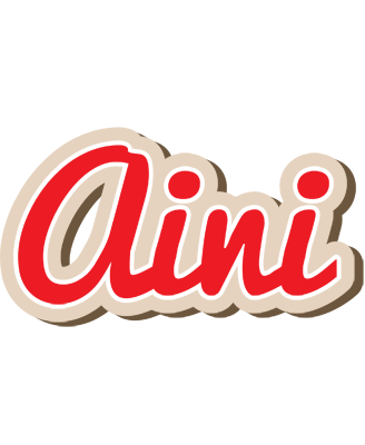 Aini chocolate logo