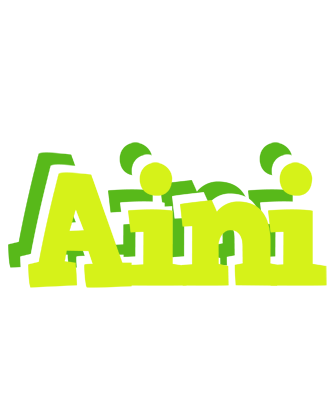 Aini citrus logo