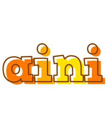 Aini desert logo