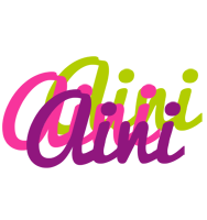 Aini flowers logo