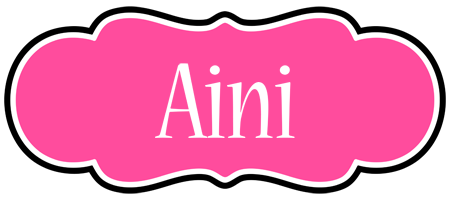 Aini invitation logo
