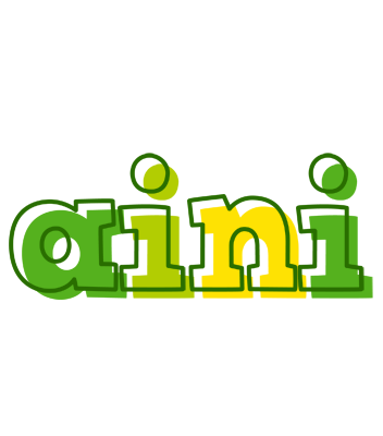 Aini juice logo
