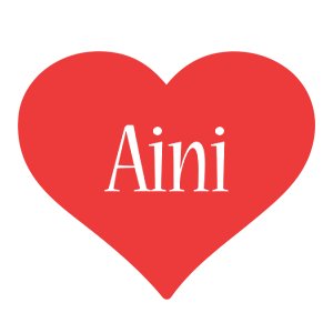 Aini love logo