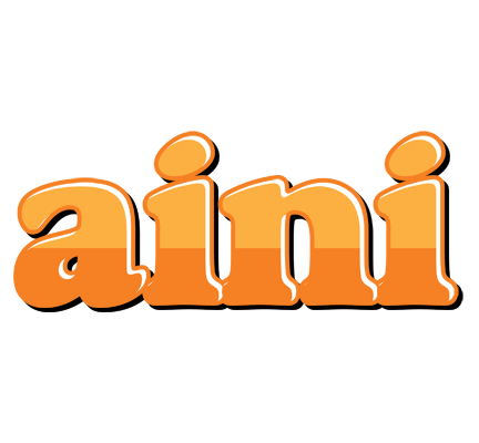 Aini orange logo