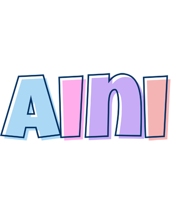 Aini pastel logo