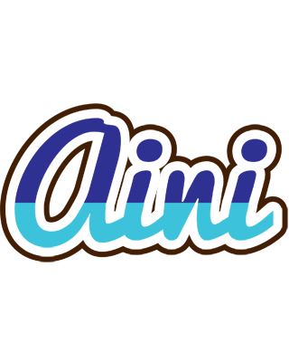 Aini raining logo