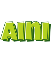 Aini summer logo