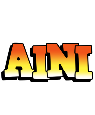Aini sunset logo