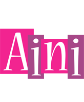 Aini whine logo