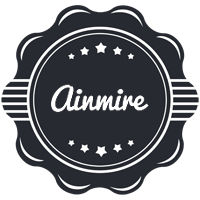 Ainmire badge logo