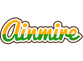 Ainmire banana logo