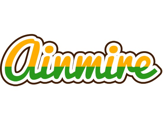 Ainmire banana logo