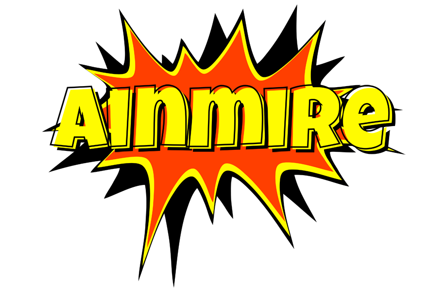 Ainmire bazinga logo
