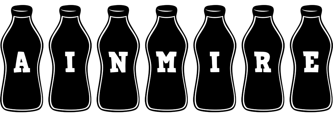 Ainmire bottle logo