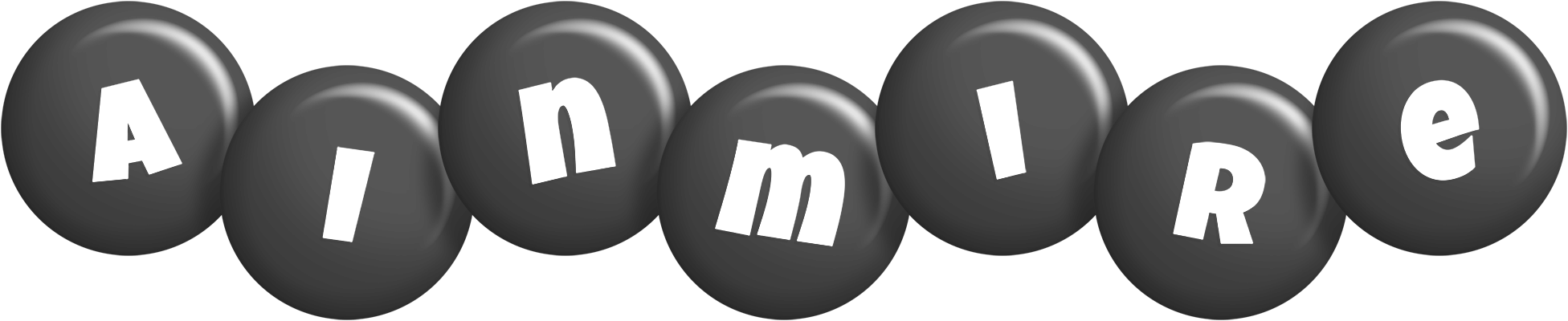Ainmire candy-black logo