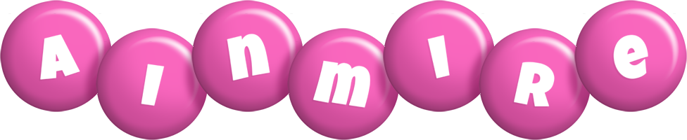 Ainmire candy-pink logo