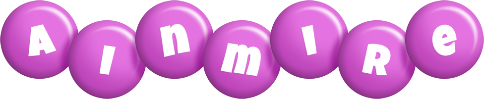 Ainmire candy-purple logo