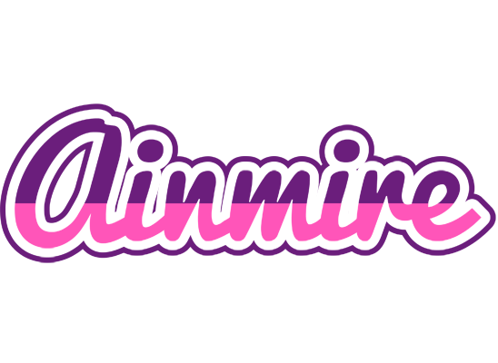 Ainmire cheerful logo