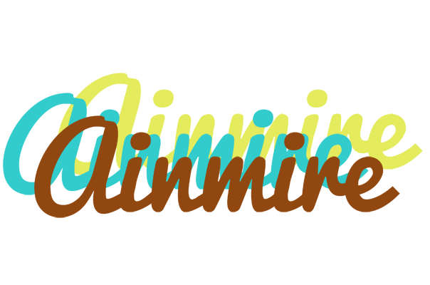 Ainmire cupcake logo