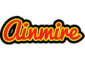 Ainmire fireman logo