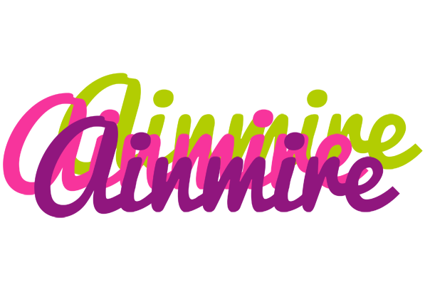 Ainmire flowers logo
