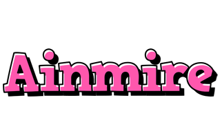 Ainmire girlish logo