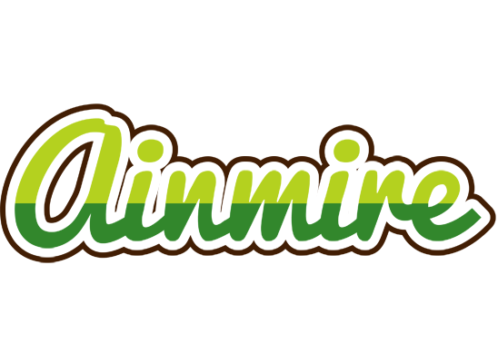 Ainmire golfing logo