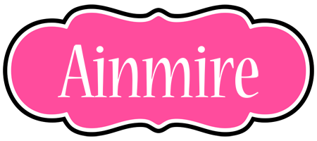 Ainmire invitation logo