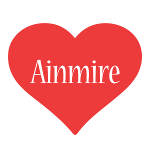 Ainmire love logo