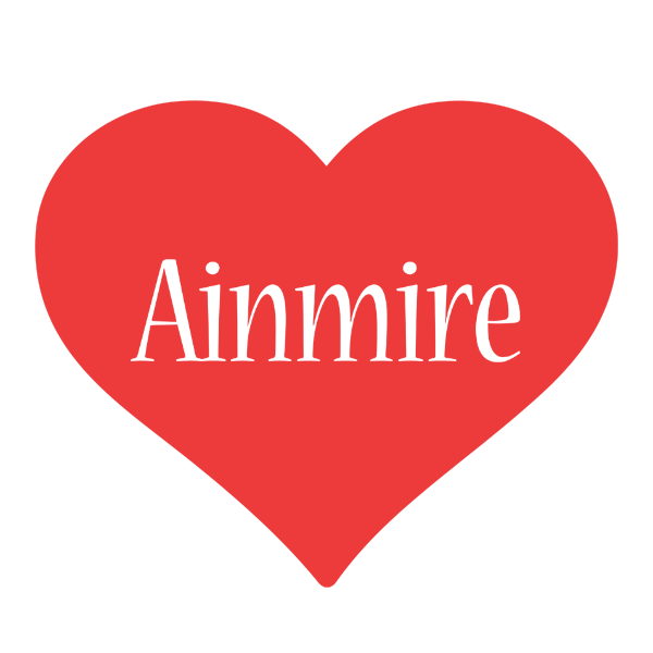 Ainmire love logo