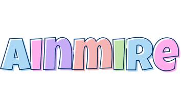Ainmire pastel logo