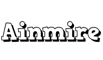 Ainmire snowing logo