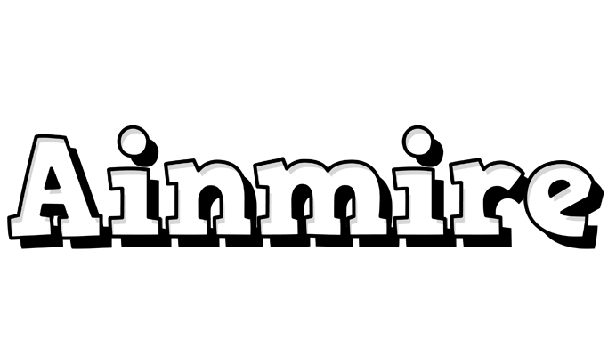 Ainmire snowing logo