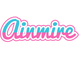 Ainmire woman logo