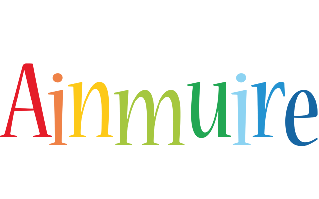 Ainmuire birthday logo