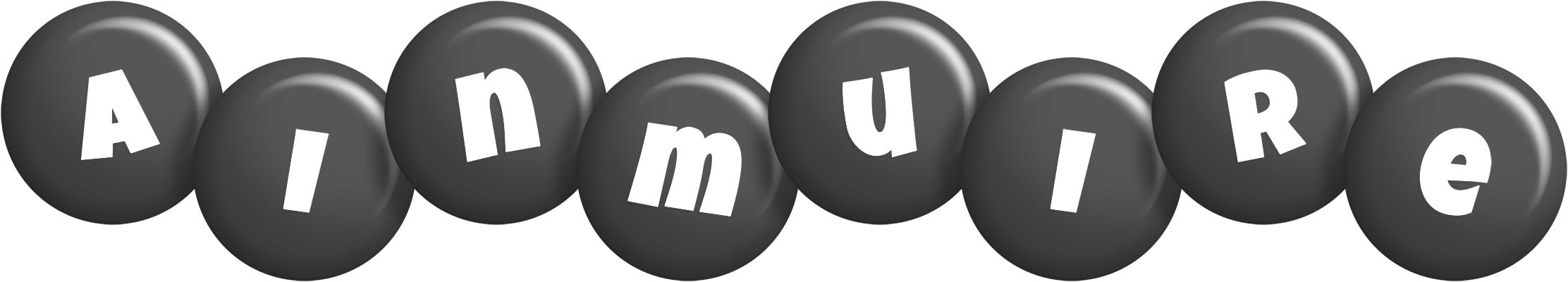 Ainmuire candy-black logo
