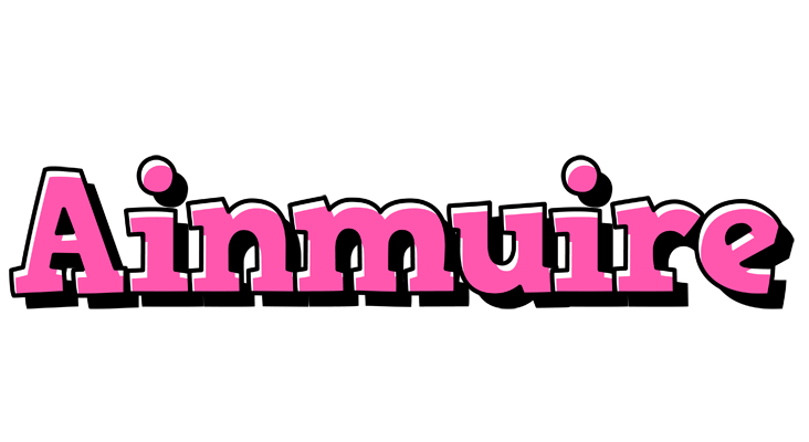 Ainmuire girlish logo