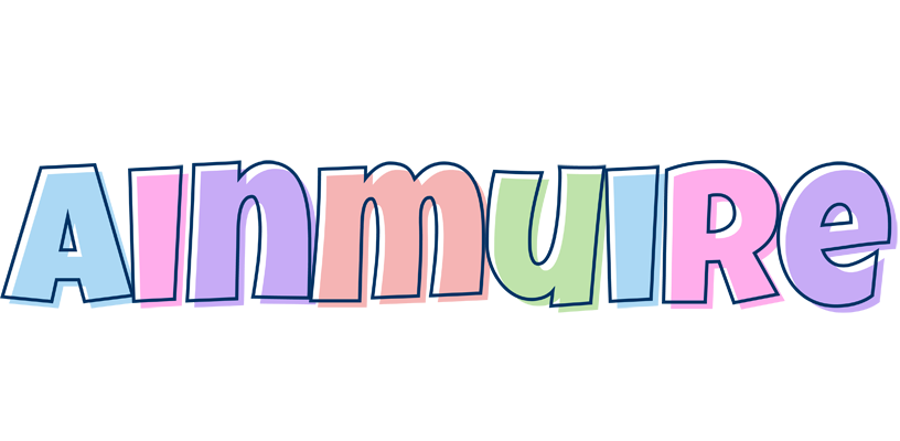 Ainmuire pastel logo