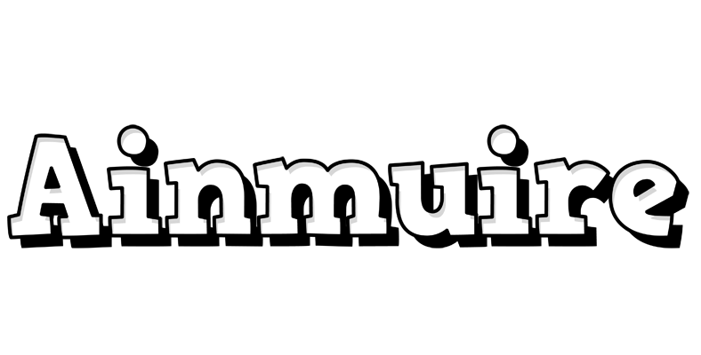 Ainmuire snowing logo