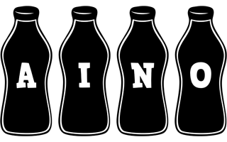 Aino bottle logo