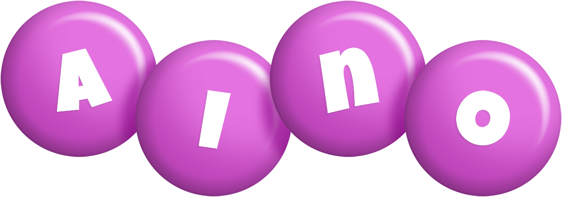 Aino candy-purple logo